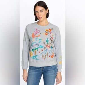 Johnny Was California Raglan Sweatshirt